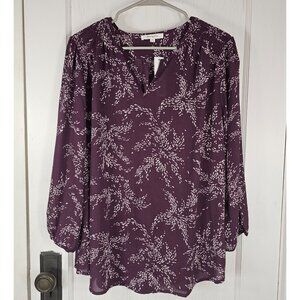 Monday Fun Size Womans Size 1X Blouse Top Stitch Fix NEW